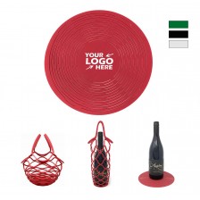 Multifunctional Mat Wine Bottle Mesh Bag Table Mat